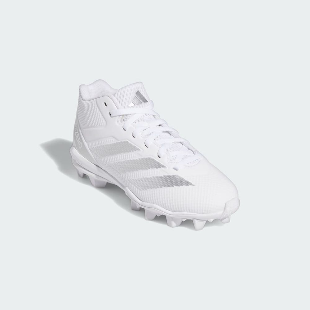 Chaussure de Foot Adidas Adizero Impact.2 Molded Blanche Argent Femme | SMK-57432349