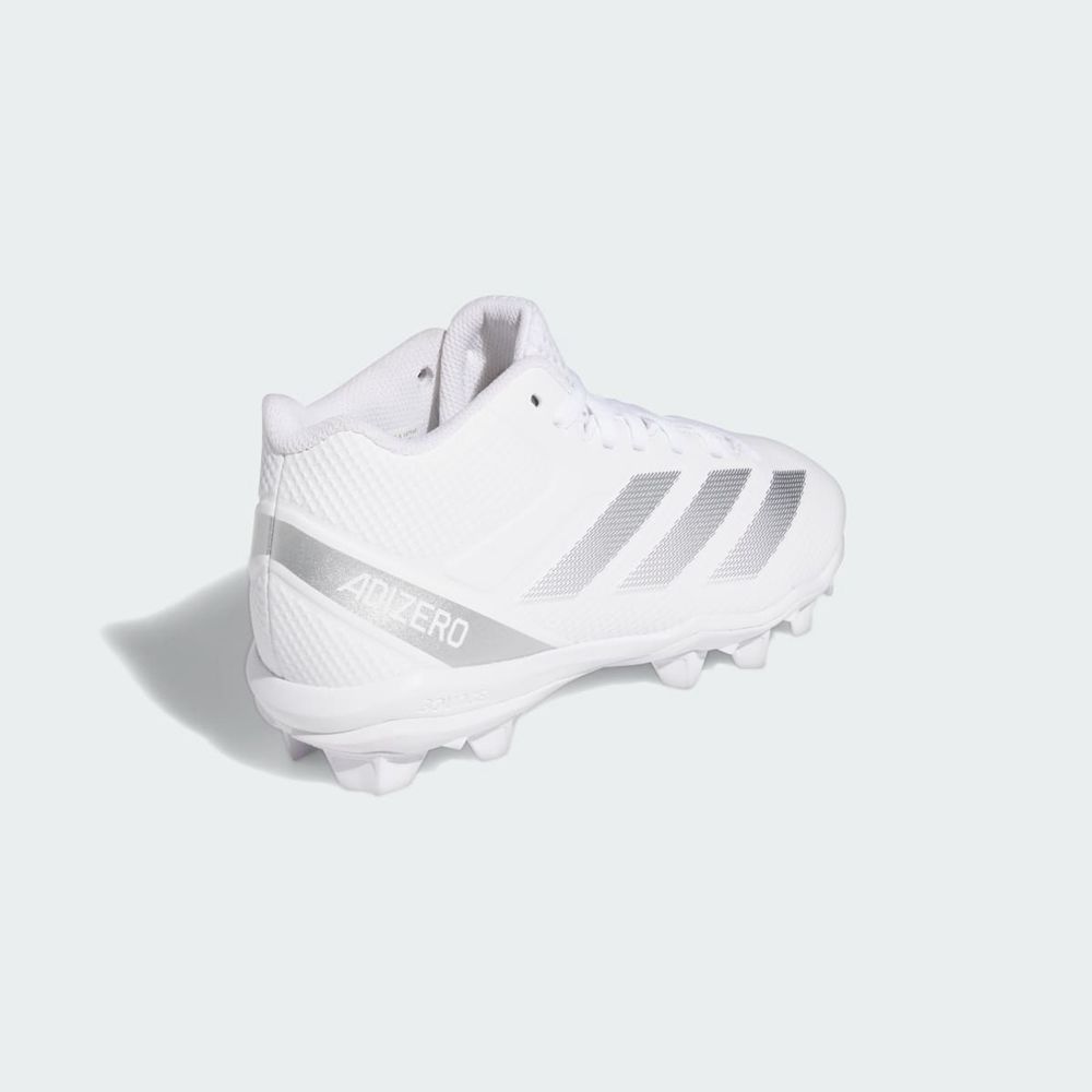 Chaussure de Foot Adidas Adizero Impact.2 Molded Blanche Argent Femme | SMK-57432349