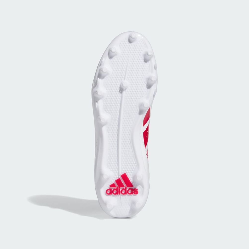 Chaussure de Foot Adidas Adizero Impact.2 Blanche Rouge Femme | XUZ-63544902