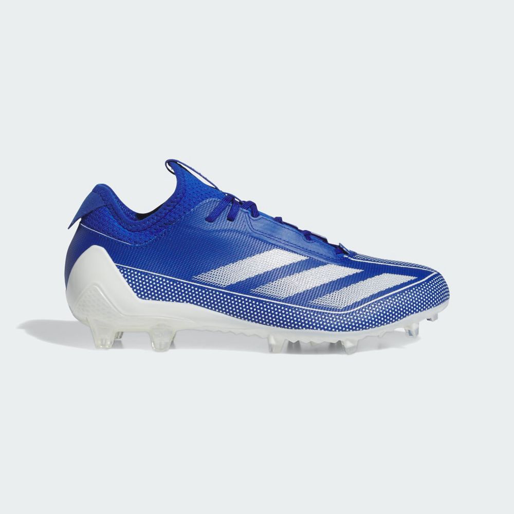 Chaussure de Foot Adidas Adizero Electric.1 Bleu Blanche Femme | QQZ-86199409