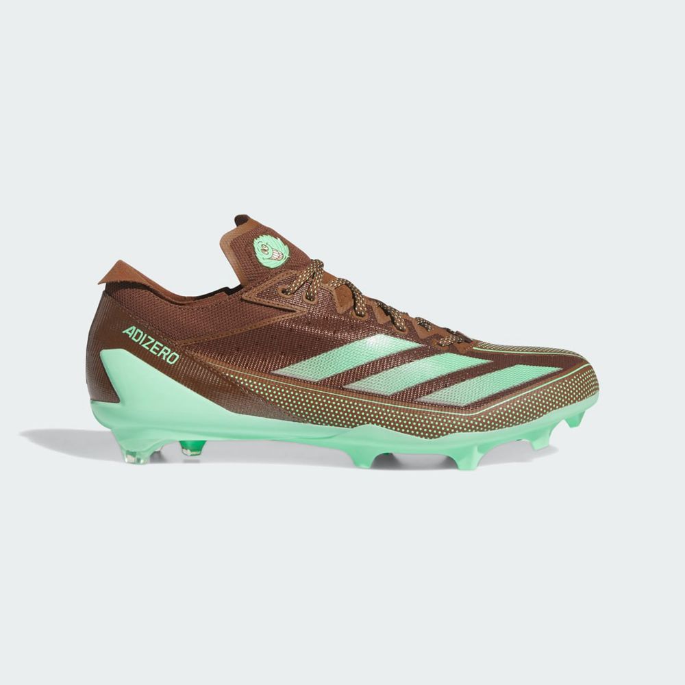 Chaussure de Foot Adidas Adizero Electric Snack Attack Vert Marron Femme | TXT-06035388