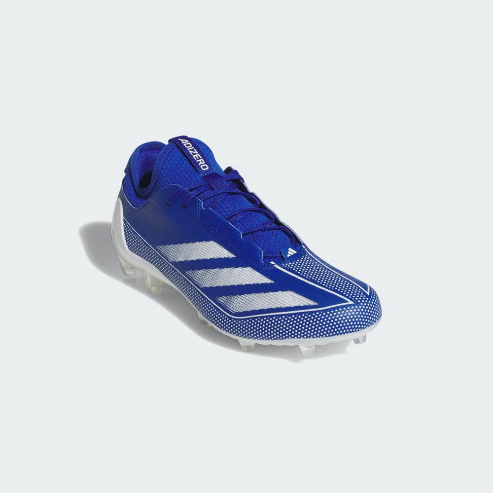 Chaussure de Foot Adidas Adizero Electric.1 Bleu Blanche Femme | QQZ-86199409