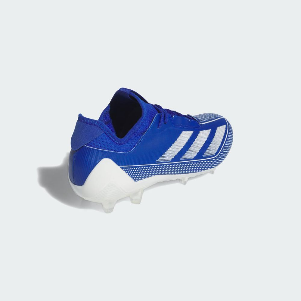 Chaussure de Foot Adidas Adizero Electric.1 Bleu Blanche Femme | QQZ-86199409