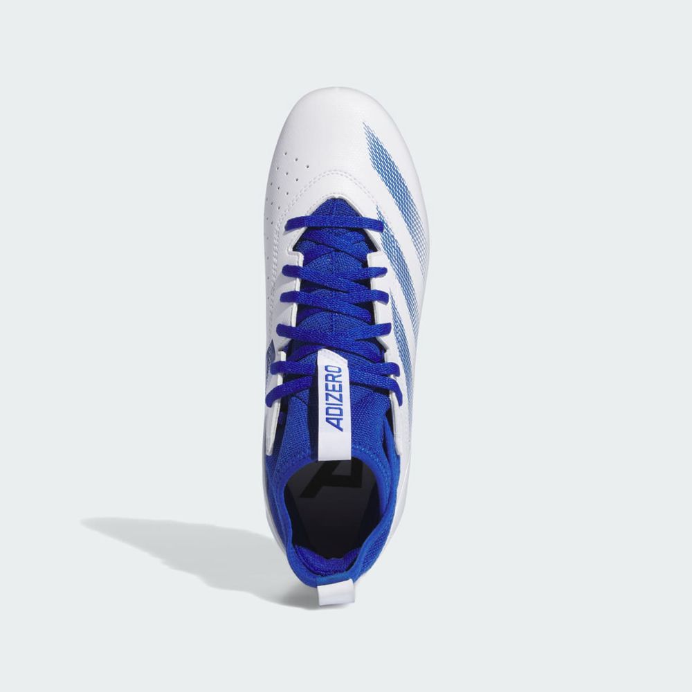 Chaussure de Foot Adidas Adizero Impact.2 Blanche Bleu Femme | EAE-36117124