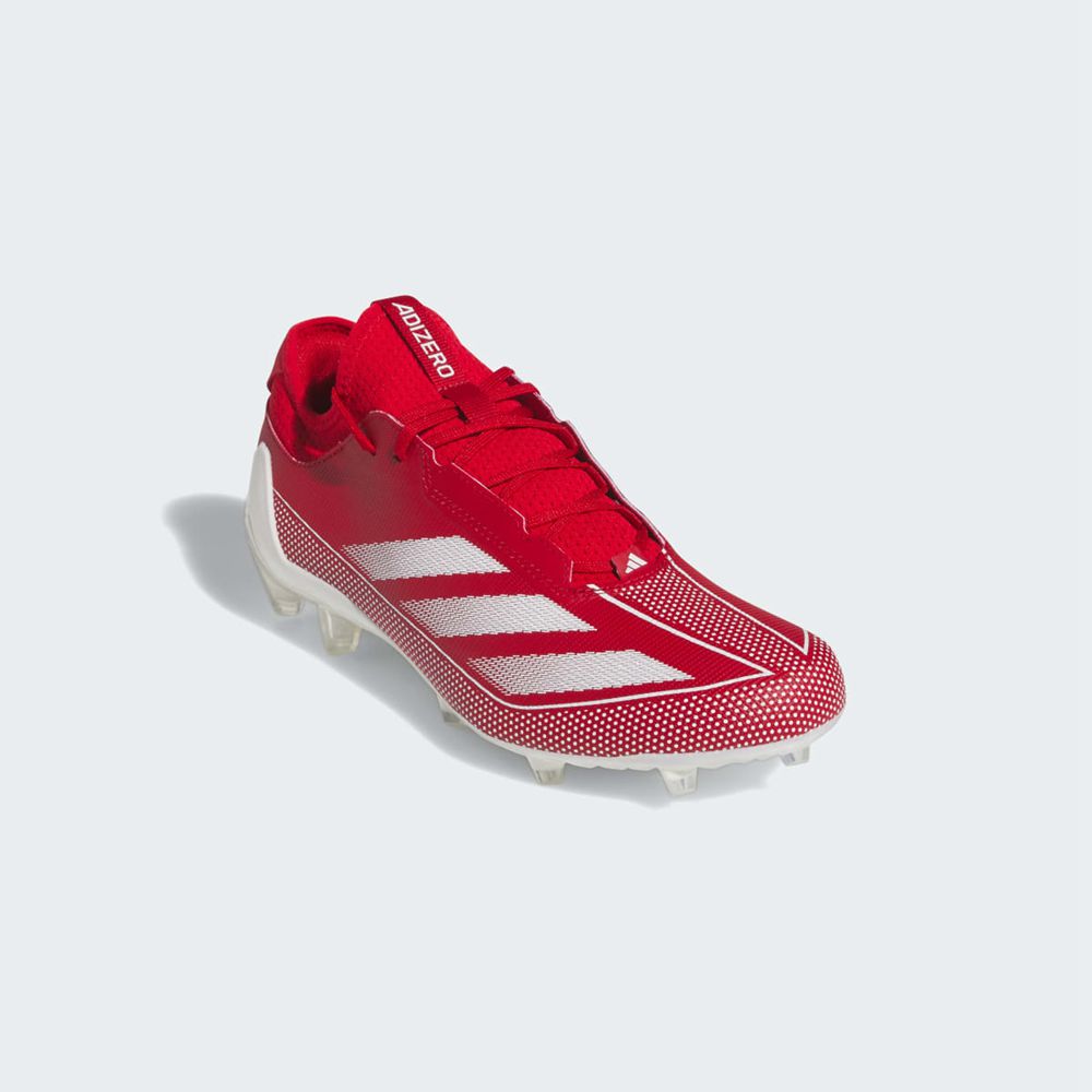 Chaussure de Foot Adidas Adizero Electric.1 Rouge Blanche Femme | SAC-78685304