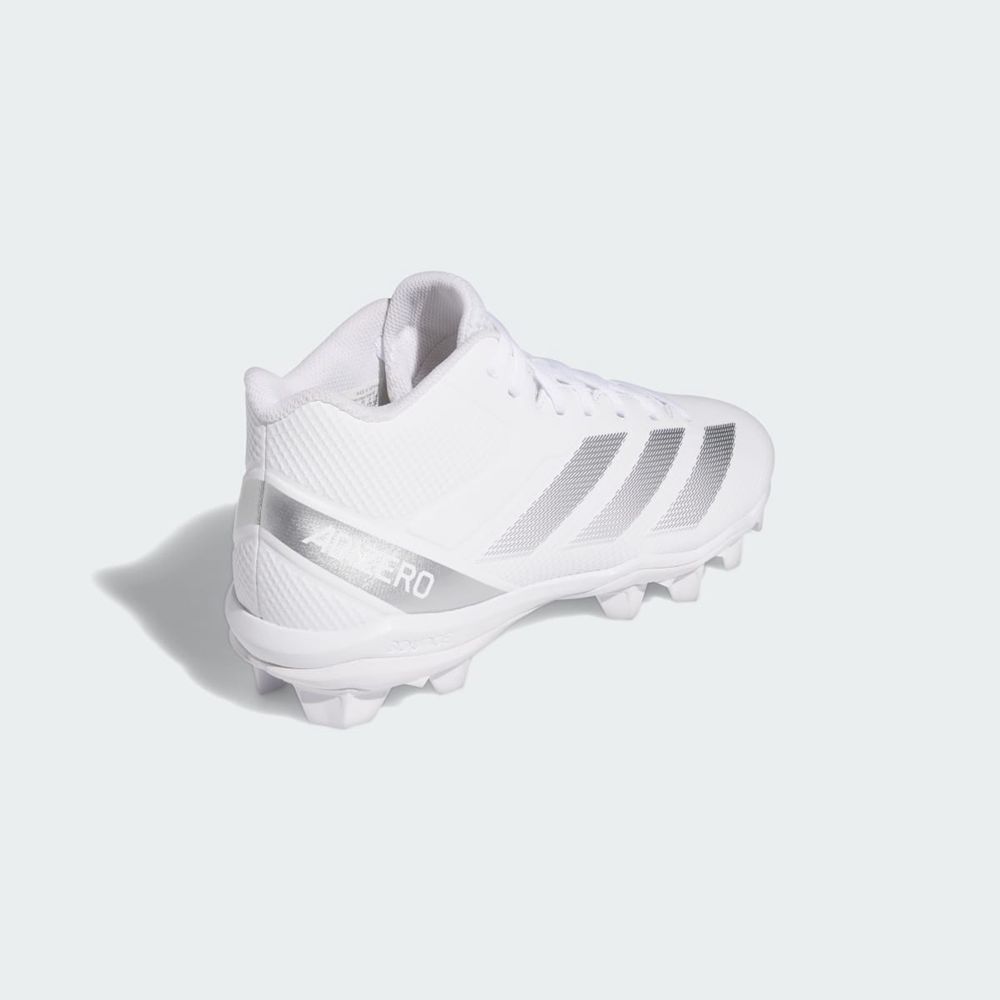 Chaussure de Foot Adidas Adizero Impact.2 Molded Blanche Argent Femme | DEJ-46857169