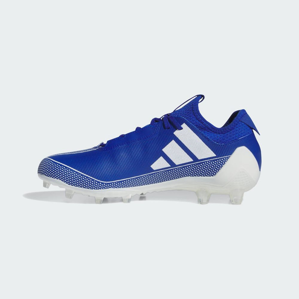 Chaussure de Foot Adidas Adizero Electric.1 Bleu Blanche Femme | QQZ-86199409