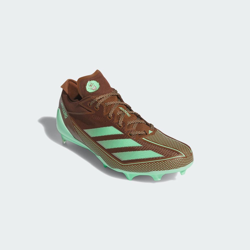 Chaussure de Foot Adidas Adizero Electric Snack Attack Vert Marron Femme | TXT-06035388