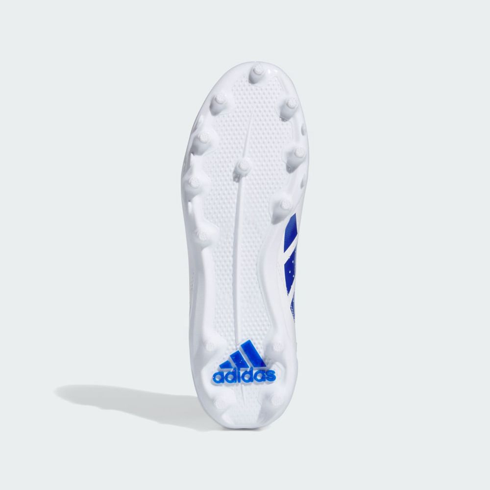 Chaussure de Foot Adidas Adizero Impact.2 Blanche Bleu Femme | EAE-36117124