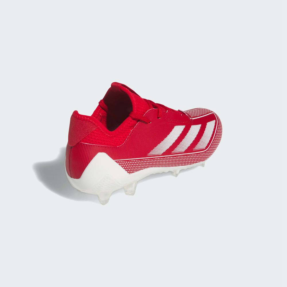 Chaussure de Foot Adidas Adizero Electric.1 Rouge Blanche Femme | SAC-78685304