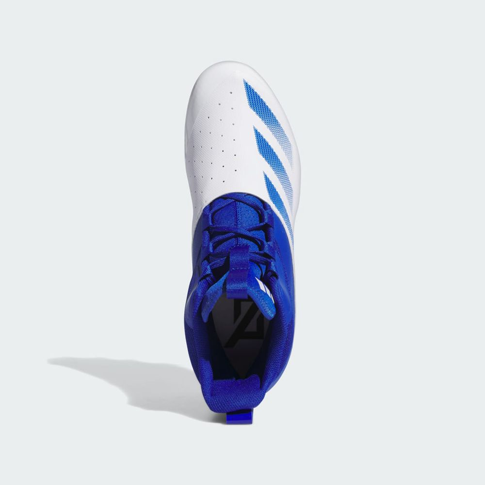 Chaussure de Foot Adidas Adizero Chaos Blanche Bleu Femme | CMK-83507332