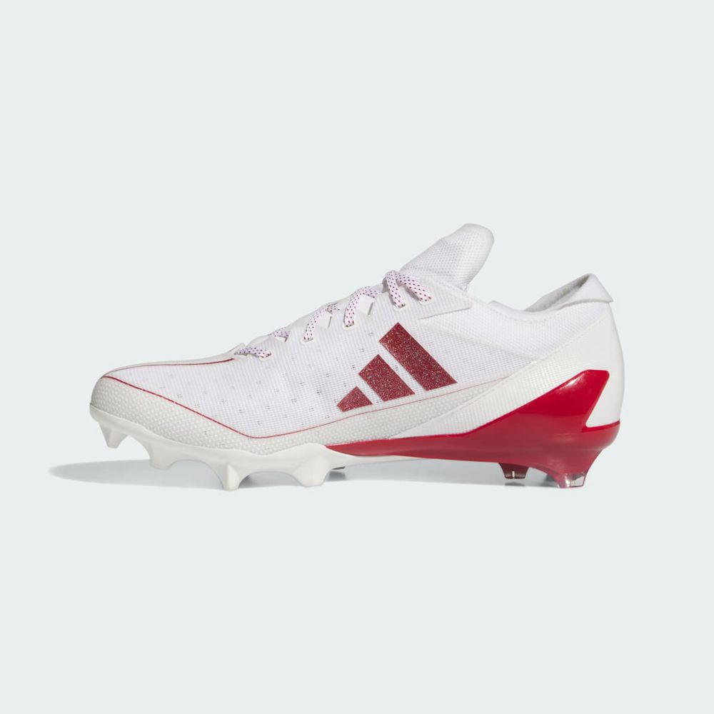 Chaussure de Foot Adidas Adizero Electric Blanche Rouge Femme | NLG-34506337