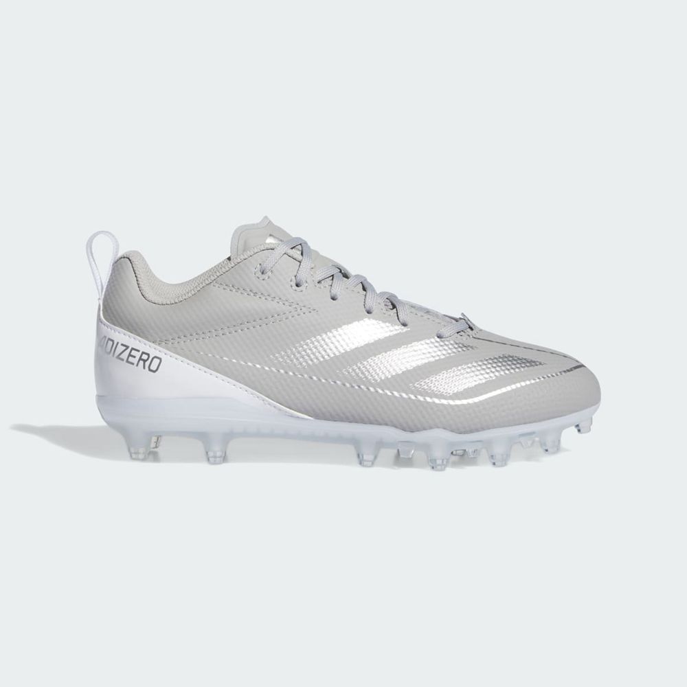 Chaussure de Foot Adidas Adizero Electric.2 Grise Argent Blanche Femme | XEU-84593136