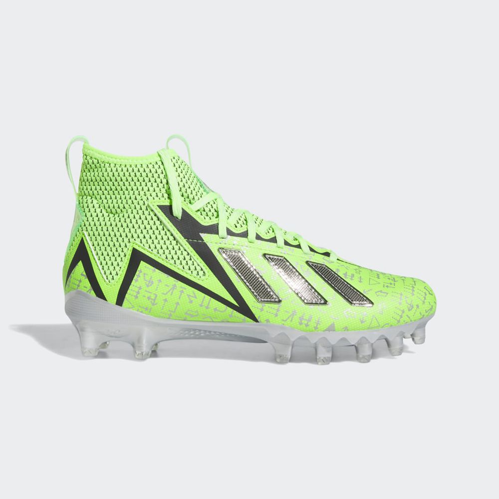 Chaussure de Foot Adidas Freak 23 Super Bowl Football Bounce Vert Argent Noir Femme | GBR-02578148