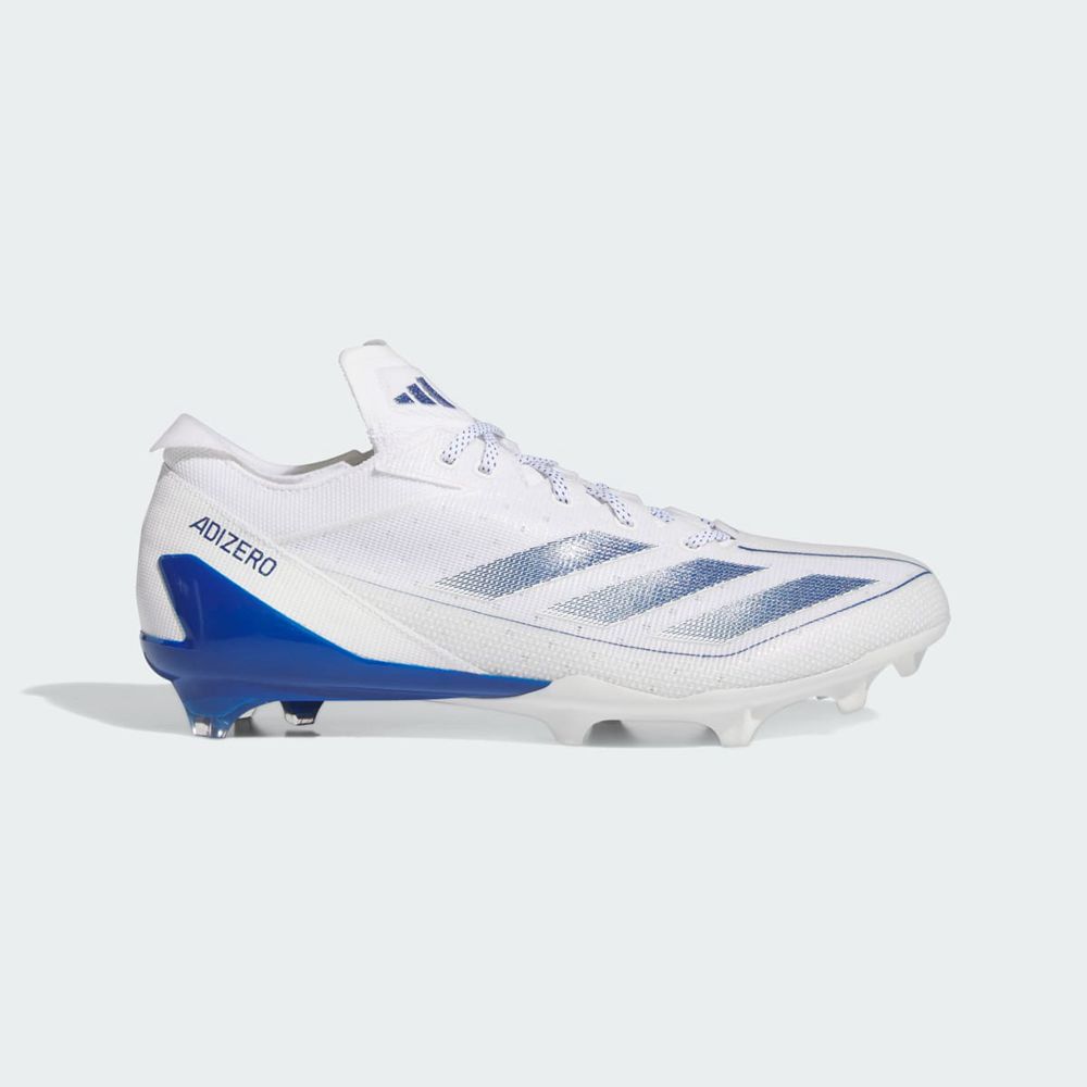 Chaussure de Foot Adidas Adizero Electric Blanche Bleu Femme | LQC-88700008