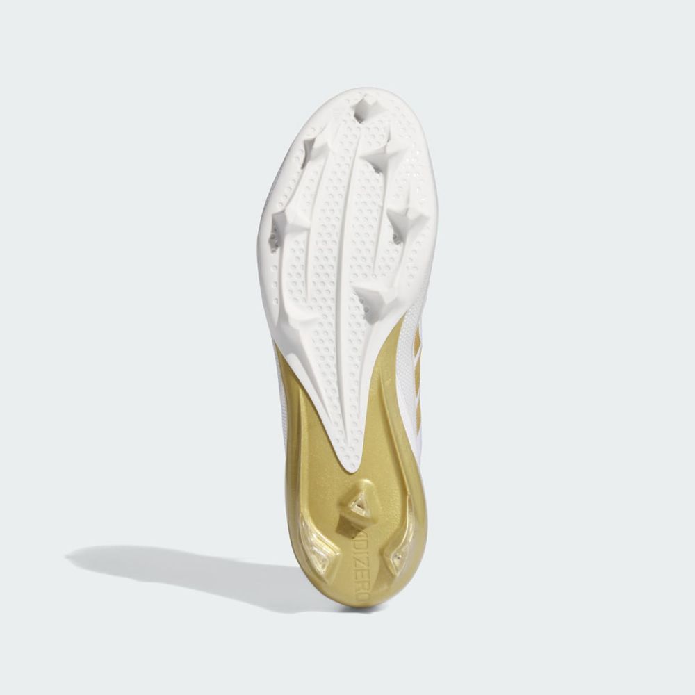 Chaussure de Foot Adidas Adizero Electric Blanche Doré Femme | NFW-63821301