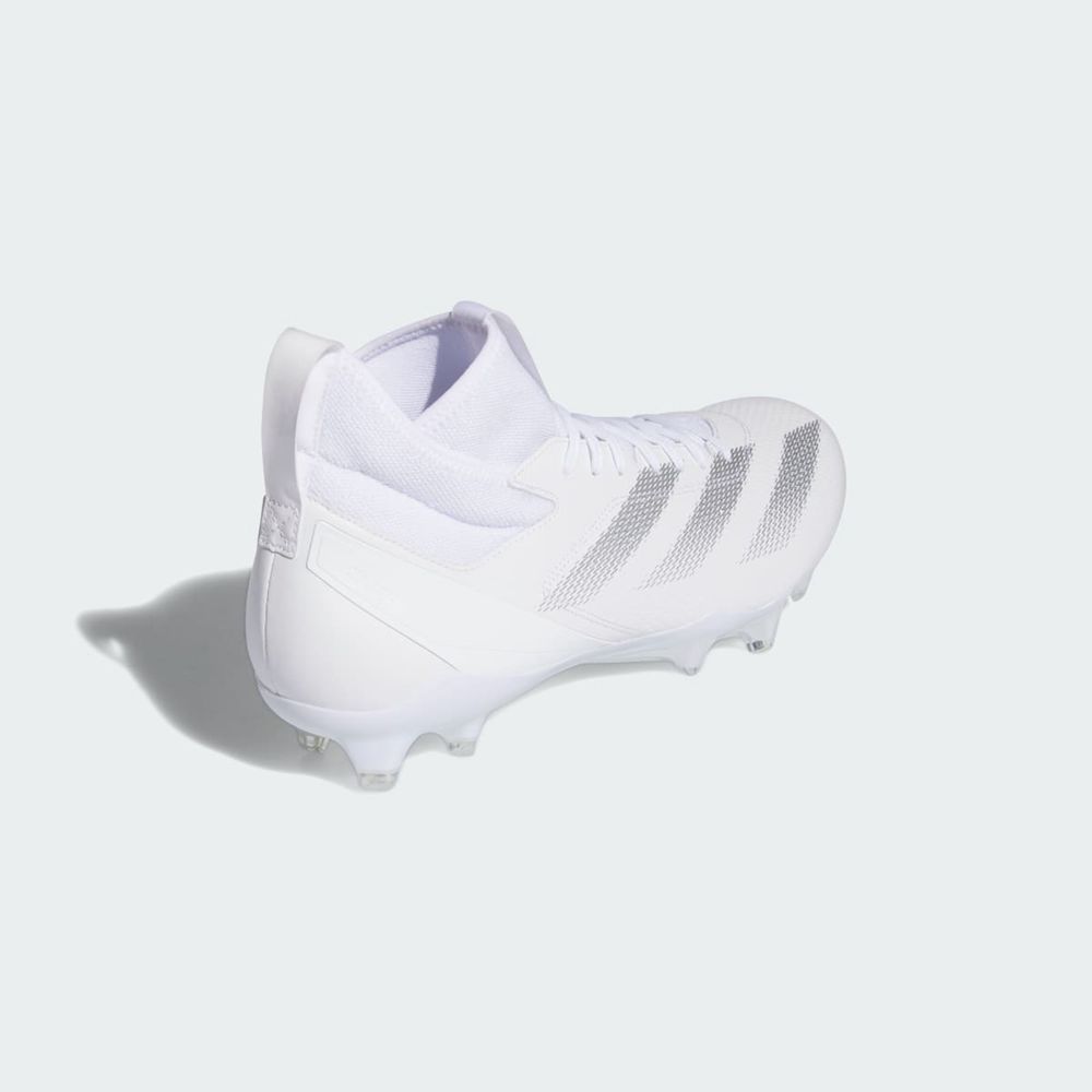 Chaussure de Foot Adidas Adizero Impact Blanche Argent Femme | MJM-43389902