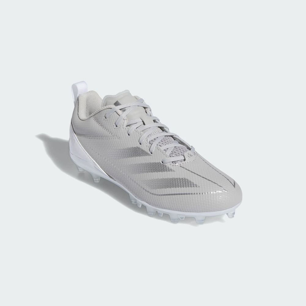 Chaussure de Foot Adidas Adizero Electric.2 Grise Argent Blanche Femme | XEU-84593136