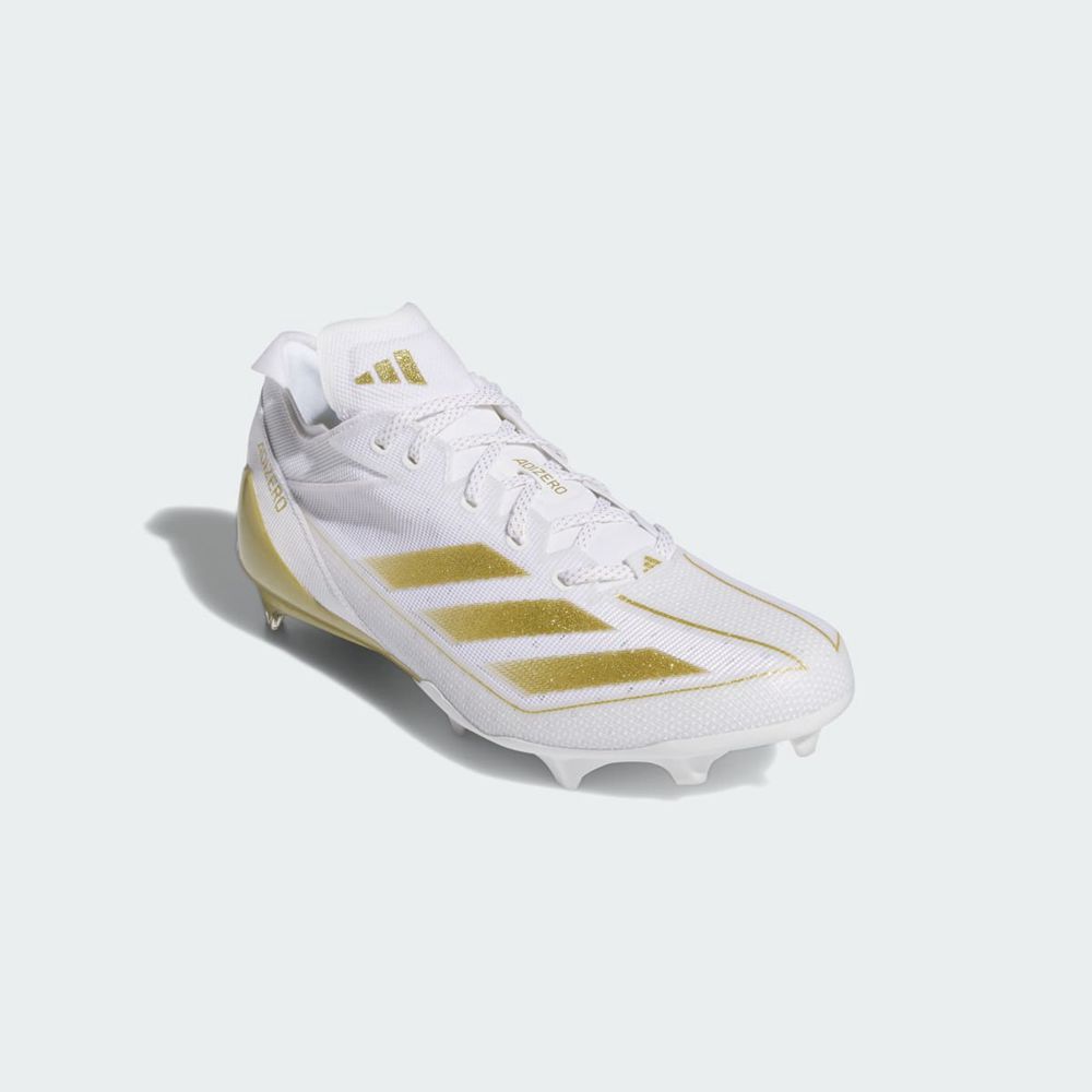 Chaussure de Foot Adidas Adizero Electric Blanche Doré Femme | NFW-63821301