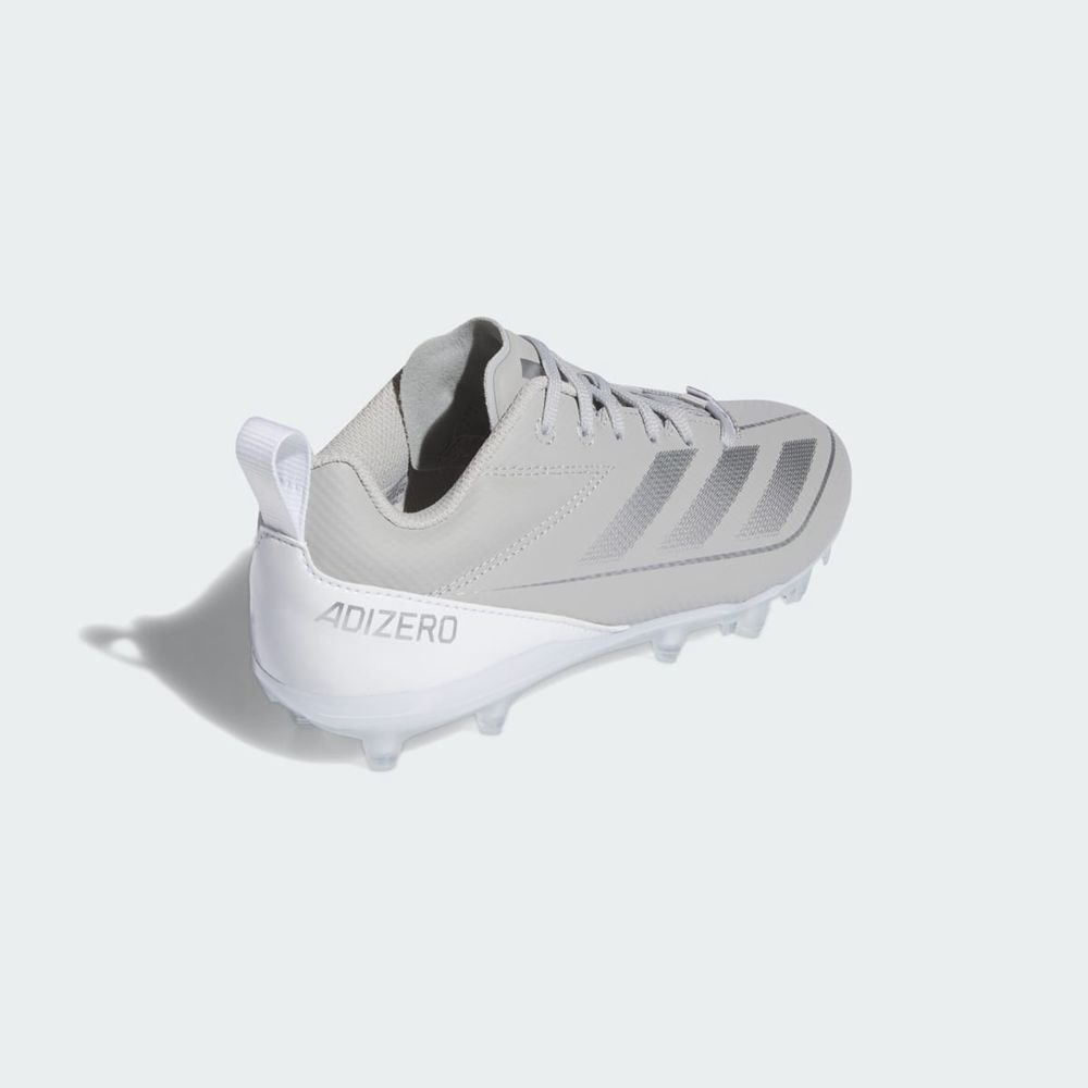 Chaussure de Foot Adidas Adizero Electric.2 Grise Argent Blanche Femme | XEU-84593136