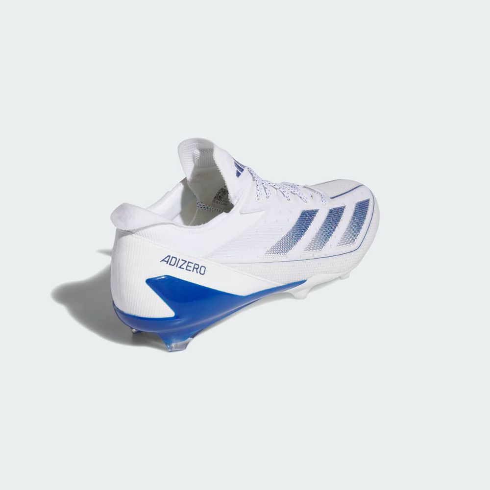 Chaussure de Foot Adidas Adizero Electric Blanche Bleu Femme | LQC-88700008