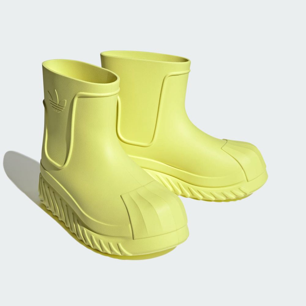 Botte Pluie Adidas Adifom SST Jaune Noir Femme | VGR-77245636