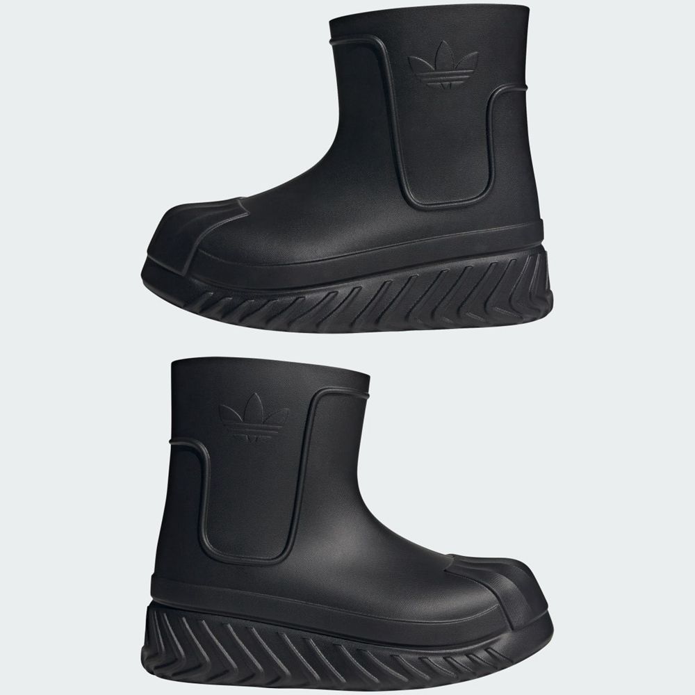 Botte Pluie Adidas Adifom SST Noir Grise Femme | SKB-17578468