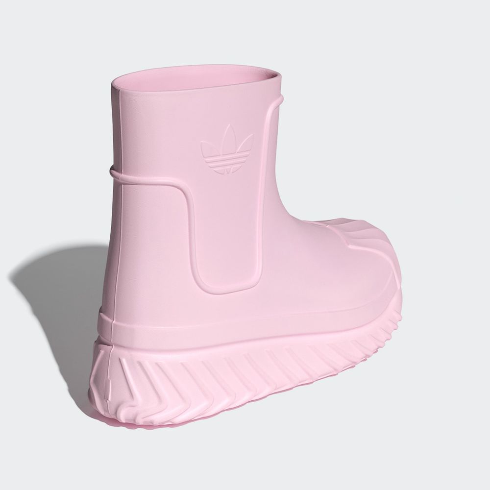 Botte Pluie Adidas Adifom SST Rose Noir Femme | UJS-39502876