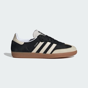 Chaussure Futsal Adidas Samba OG W Noir Blanche Argent Femme | PZQ-57776493