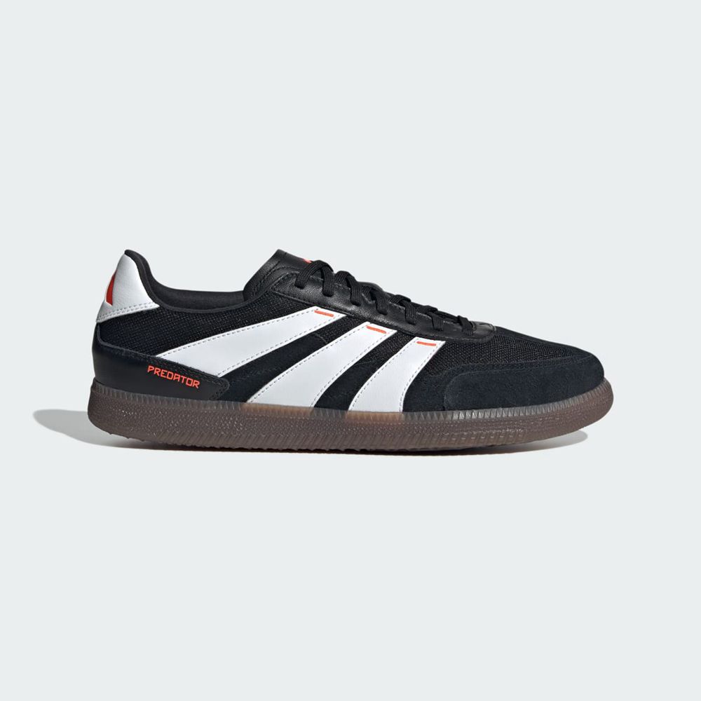 Chaussure Futsal Adidas Predator 24 League Low Freestyle Noir Blanche Rouge Femme | TZD-67667404