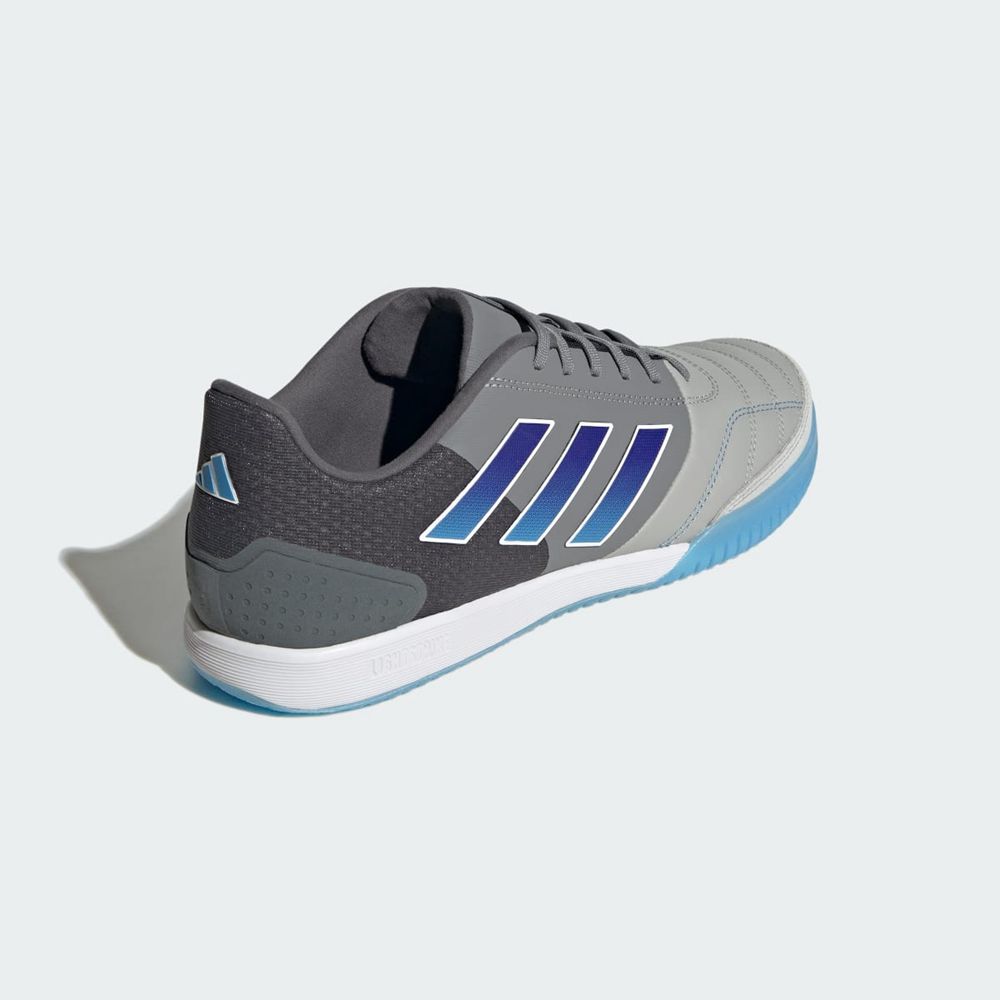 Chaussure Futsal Adidas Top Sala Competition Grise Bleu Femme | ZFR-72614381