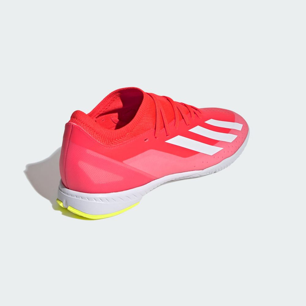 Chaussure Futsal Adidas X Crazyfast League Rouge Blanche Jaune Femme | QDV-10260152