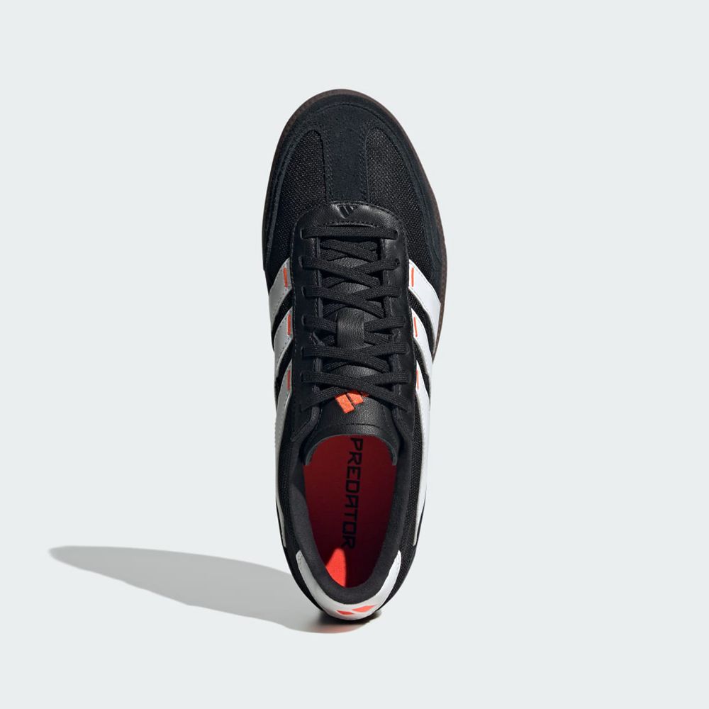 Chaussure Futsal Adidas Predator 24 League Low Freestyle Noir Blanche Rouge Femme | TZD-67667404