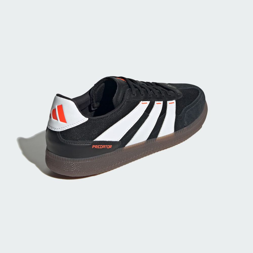 Chaussure Futsal Adidas Predator 24 League Low Freestyle Noir Blanche Rouge Femme | TZD-67667404