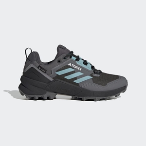 Chaussure de Randonnée Adidas Terrex Swift R3 Gore-Tex Grise Vert Noir Femme | ZZL-25180480