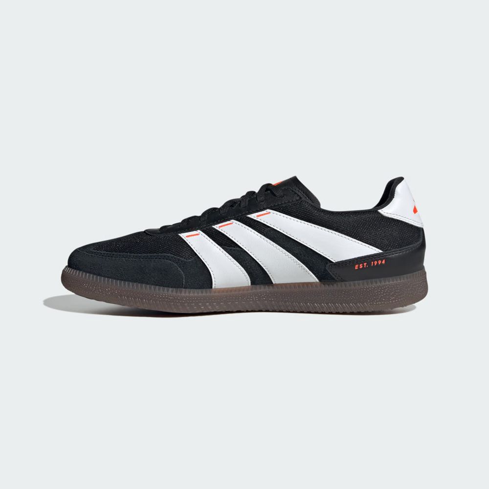 Chaussure Futsal Adidas Predator 24 League Low Freestyle Noir Blanche Rouge Femme | TZD-67667404