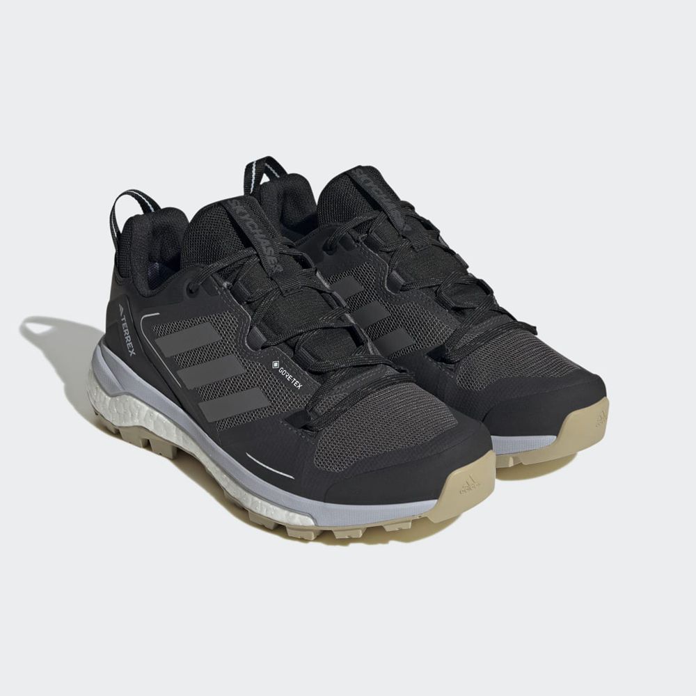 Chaussure de Randonnée Adidas Terrex Skychaser 2.0 Gore-Tex Noir Argent Bleu Femme | NIH-49521120