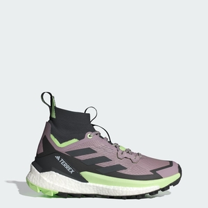 Chaussure de Randonnée Adidas Terrex Free Hiker 2.0 Grise Noir Vert Femme | FQZ-09207427