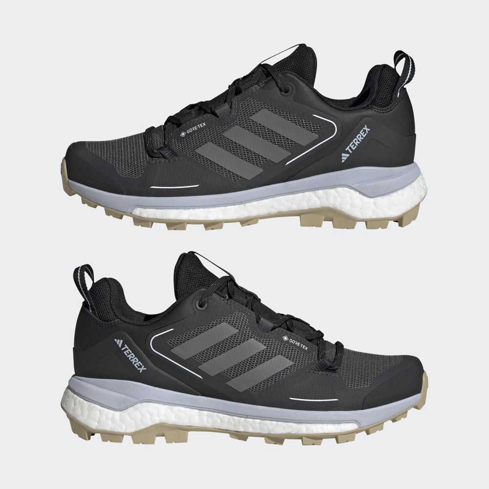 Chaussure de Randonnée Adidas Terrex Skychaser 2.0 Gore-Tex Noir Argent Bleu Femme | NIH-49521120