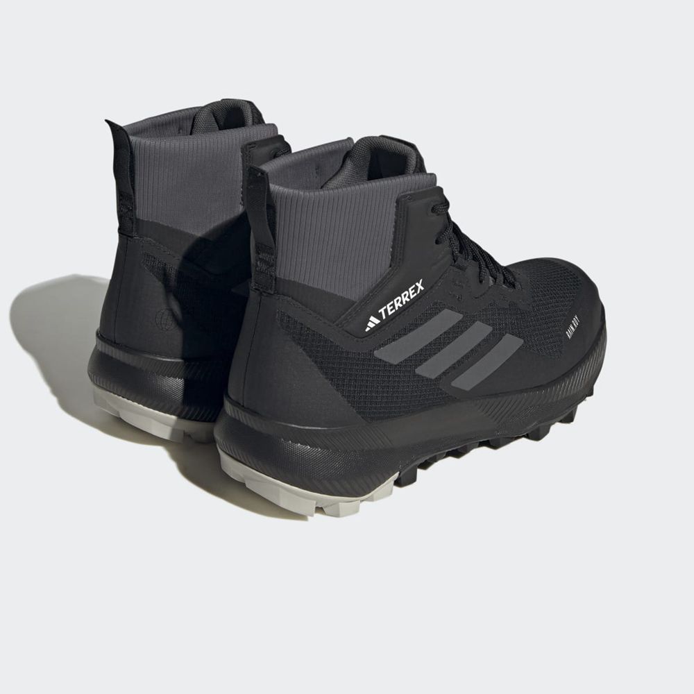 Chaussure de Randonnée Adidas Terrex Wmn Mid Rain.Rdy Noir Grise Femme | DHH-80610094