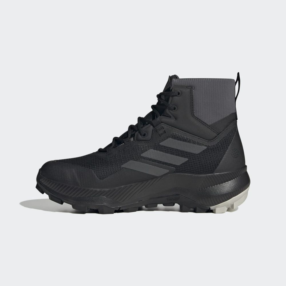 Chaussure de Randonnée Adidas Terrex Wmn Mid Rain.Rdy Noir Grise Femme | DHH-80610094