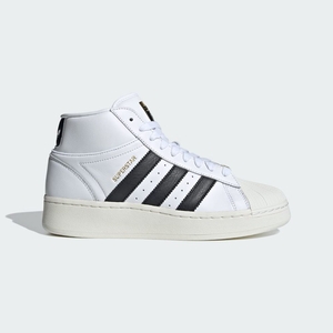 Basket Montante Adidas Superstar XLG Mid Blanche Noir Femme | YOL-66613159