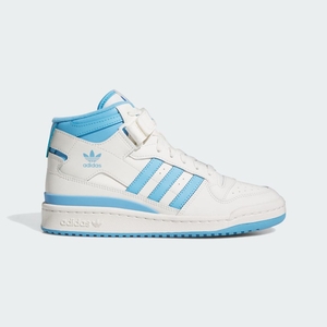 Basket Montante Adidas Forum Mid Blanche Bleu Femme | HCR-39883003