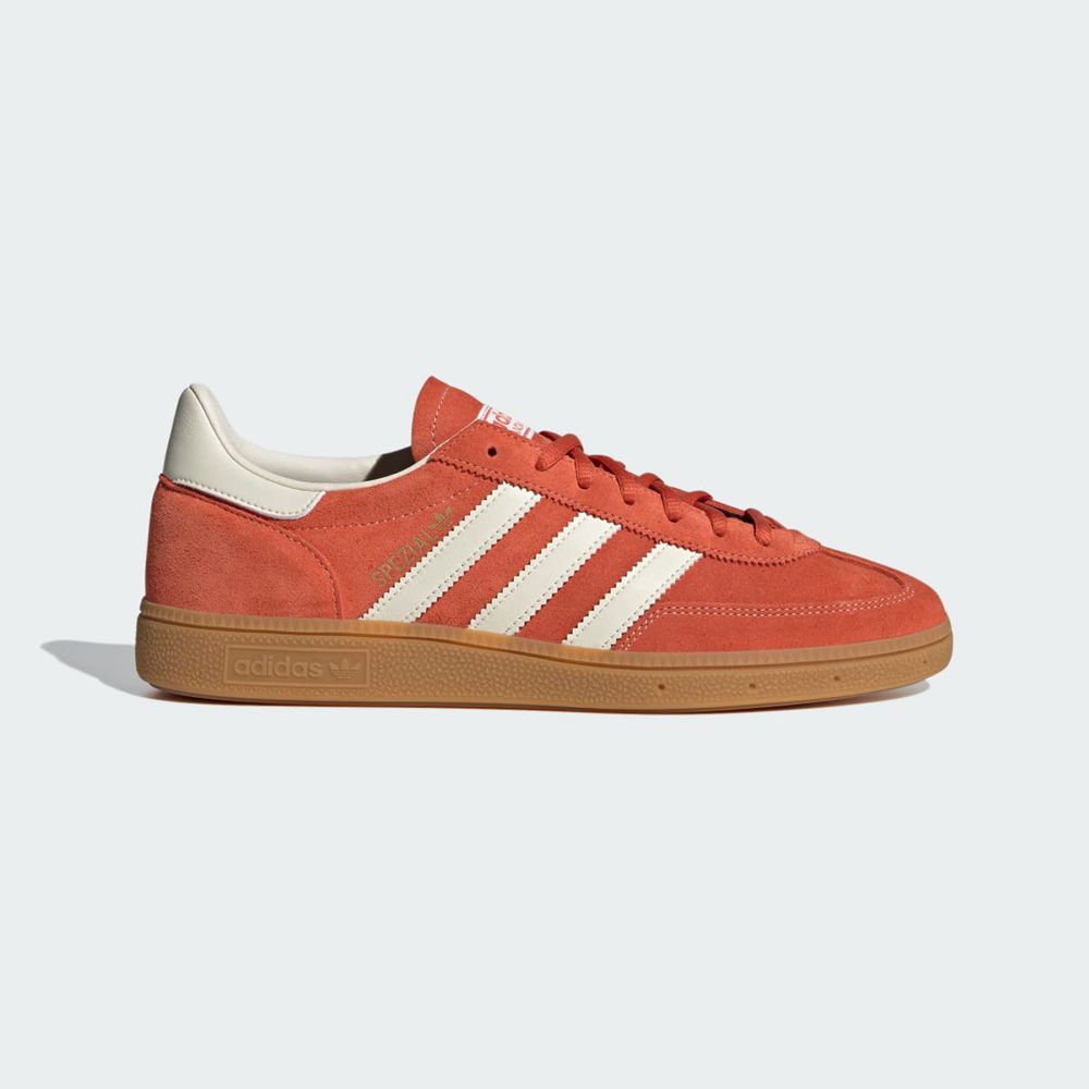 Chaussure Adidas Handball Spezial Rouge Blanche Femme | OTV-97941571