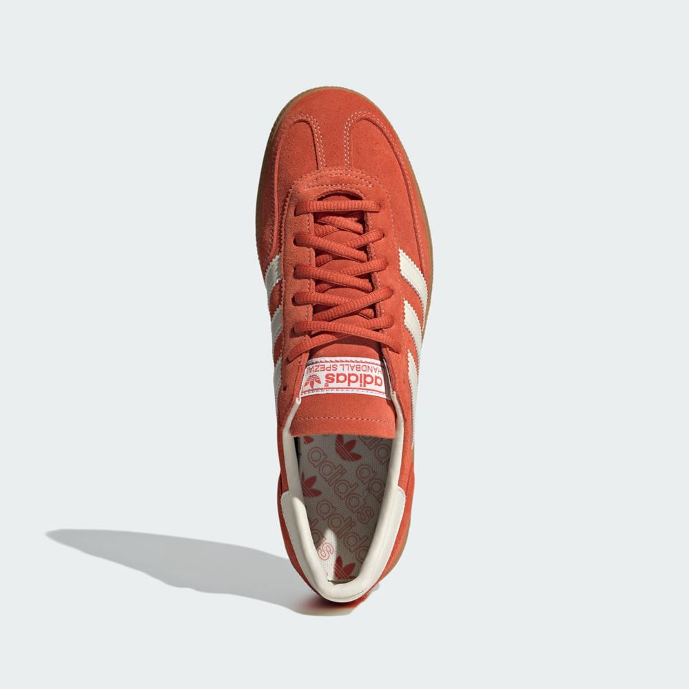 Chaussure Adidas Handball Spezial Rouge Blanche Femme | OTV-97941571