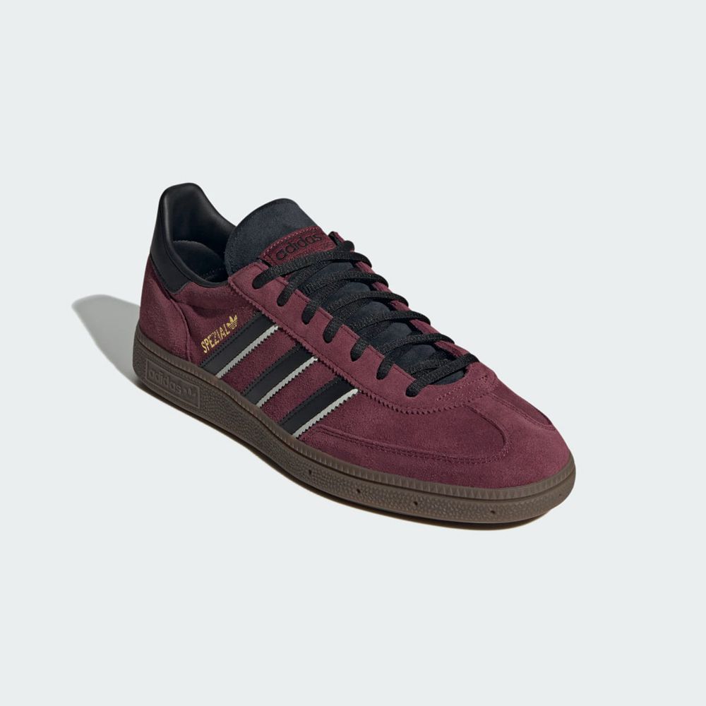 Chaussure Adidas Handball Spezial Bordeaux Noir Blanche Femme | KOC-25162302