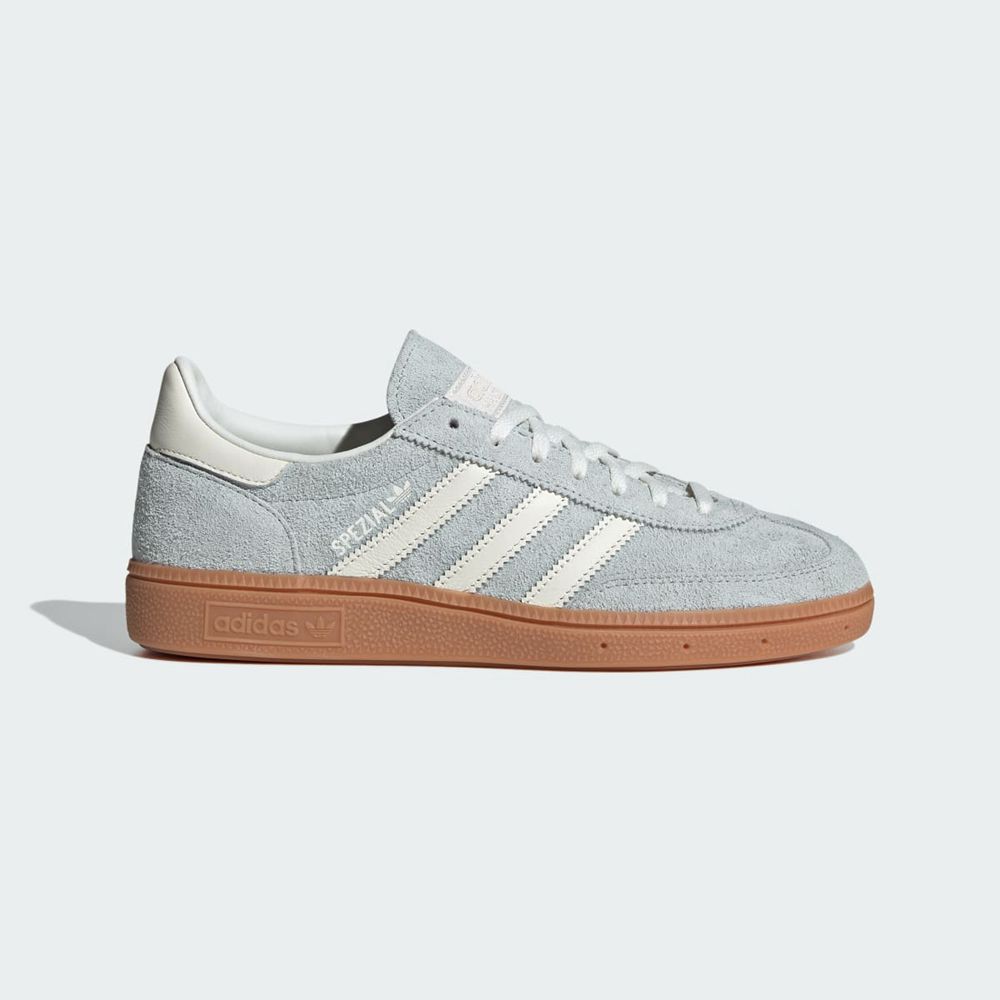 Chaussure Adidas Handball Spezial Argent Blanche Femme | BLY-84794524