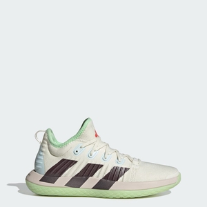 Chaussure Adidas Stabil Next Gen Blanche Grise Vert Femme | EXT-02620398