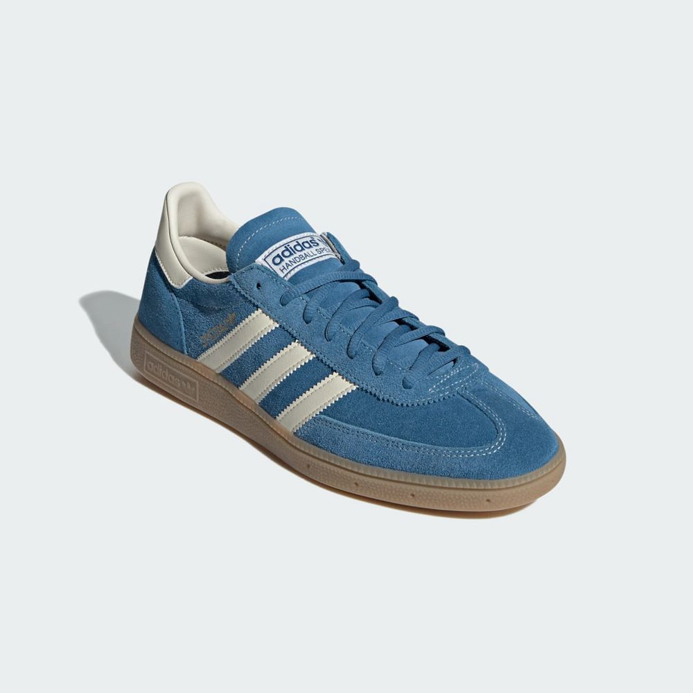 Chaussure Adidas Handball Spezial Bleu Blanche Femme | VPZ-22587069