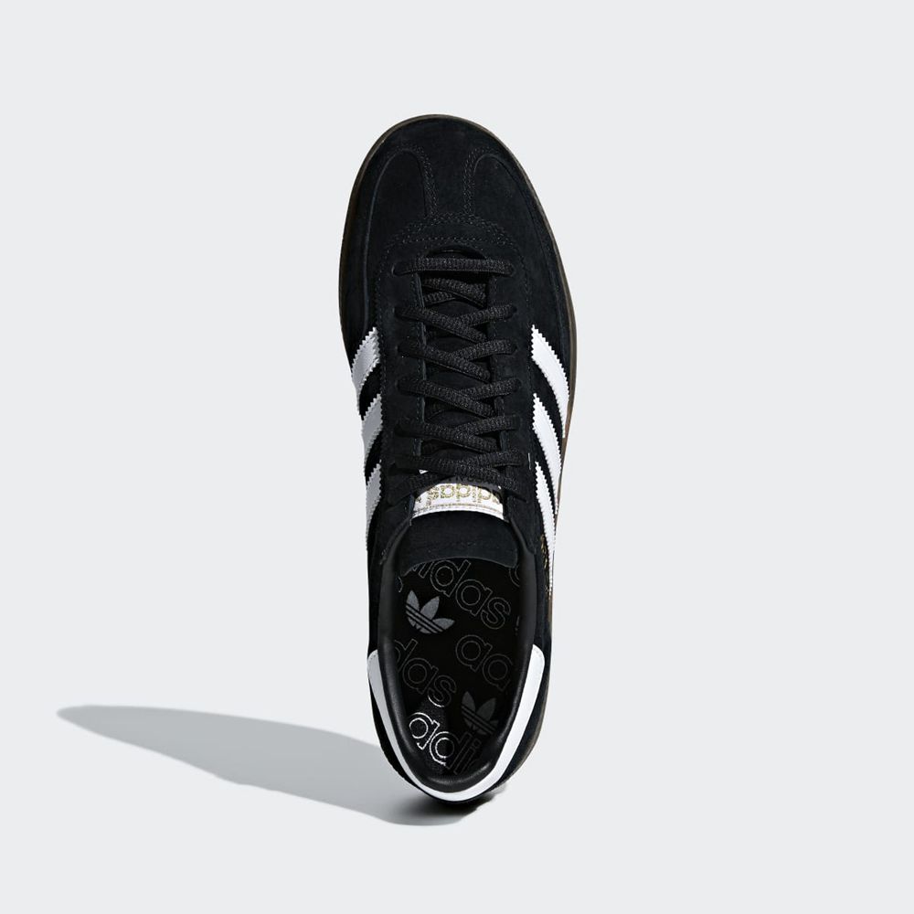 Chaussure Adidas Handball Spezial Noir Blanche Femme | CHQ-84601196